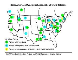 Map of Unnited States showing dots in 24 states